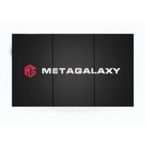 Видеостена 1х3 на базе панелей Metagalaxy