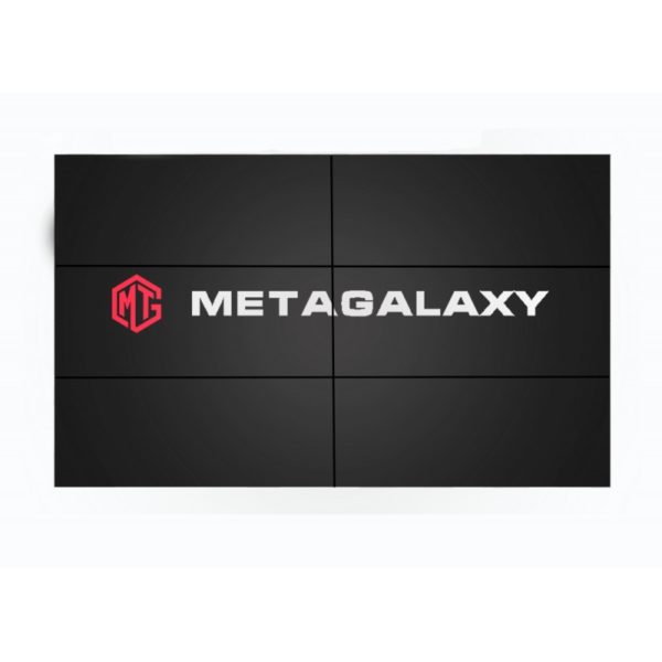 Видеостена 2х3 на базе панелей Metagalaxy